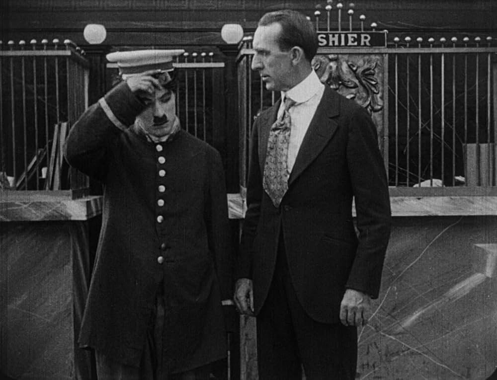 チャップリンの掃除夫の画像