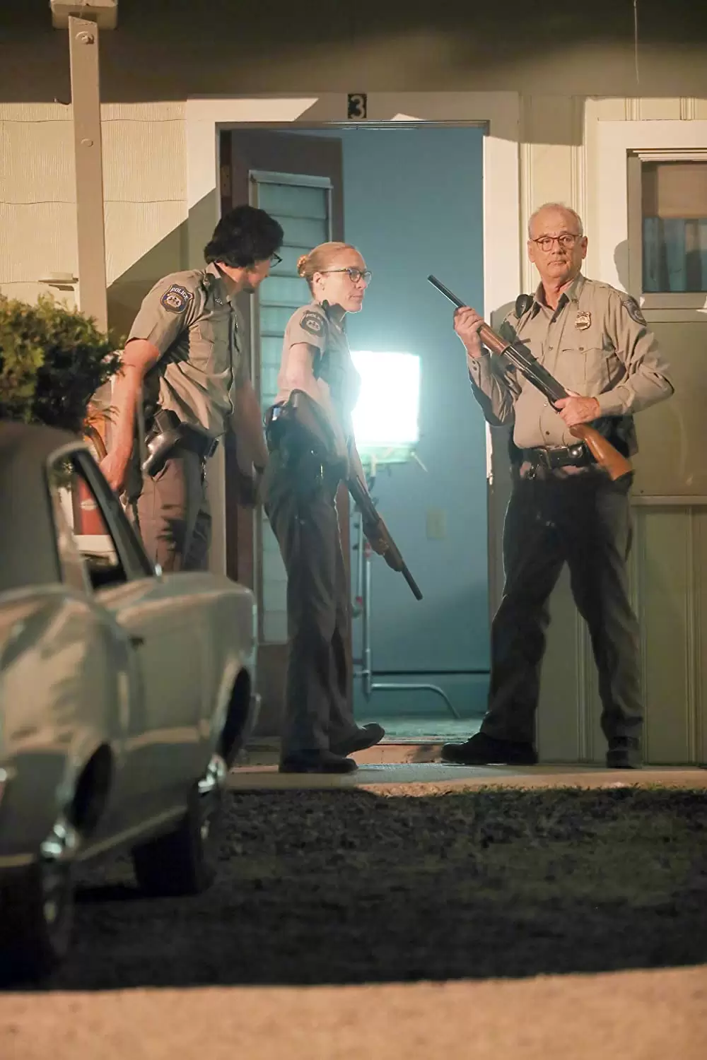 「デッド・ドント・ダイ」ビル・マーレイ & クロエ・セビニー & アダム・ドライバーの画像