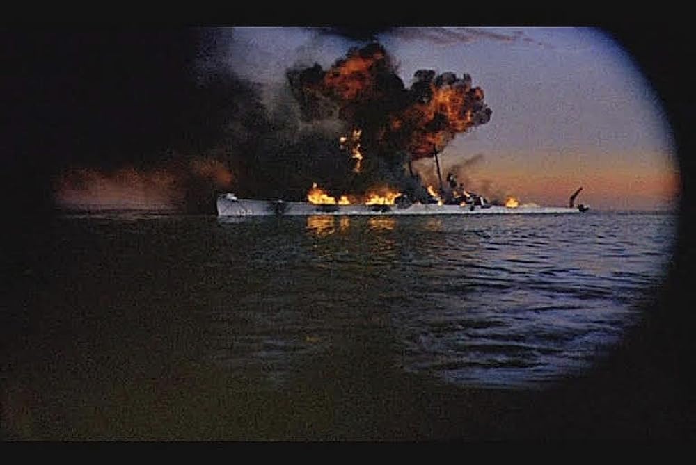 戦艦シュペー号の最後の画像