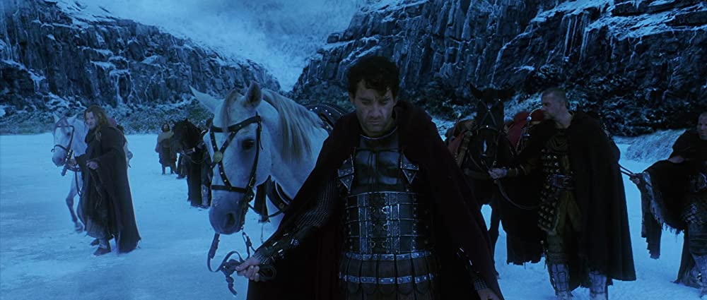 「キング・アーサー」ジョエル・エドガートン & クライブ・オーウェン & レイ・スティーブンソンの画像