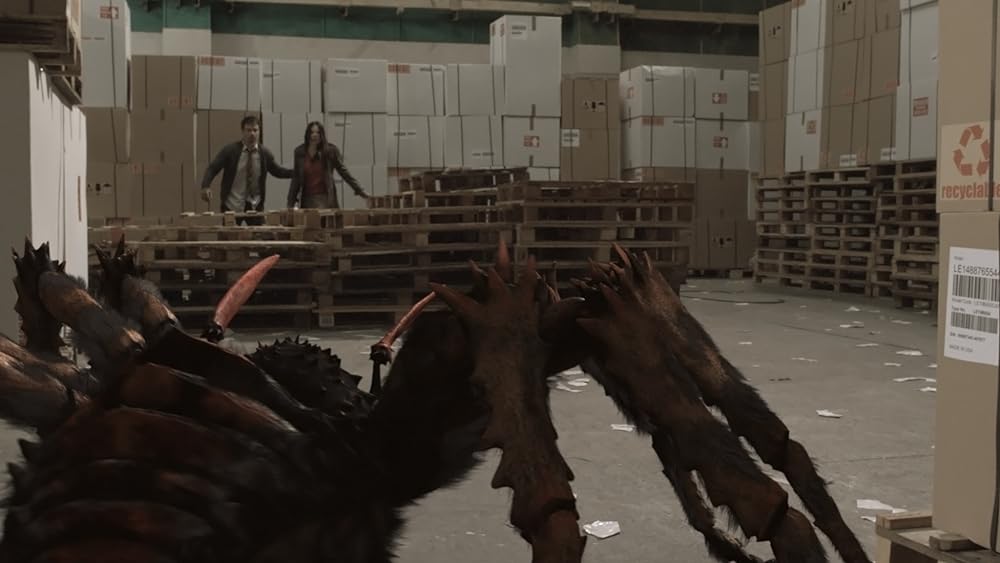 スパイダーVSマンの画像