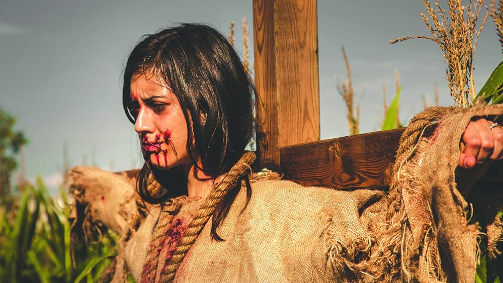 スケアクロウ トウモロコシ畑の獲物の画像