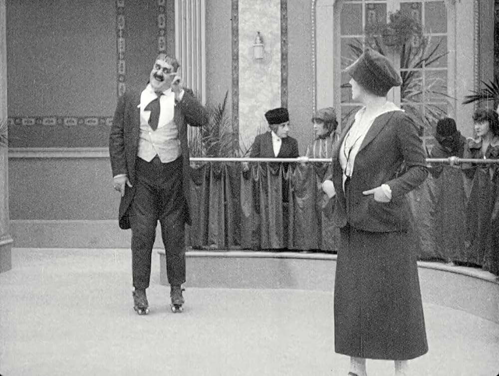 チャップリンのスケートの画像