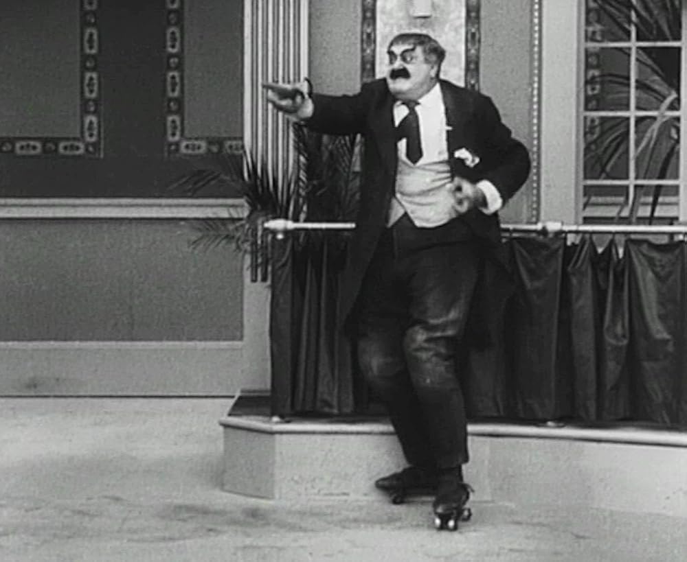 チャップリンのスケートの画像