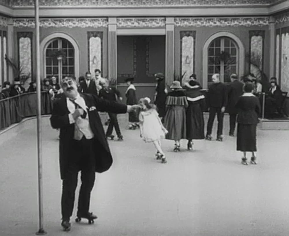 チャップリンのスケートの画像