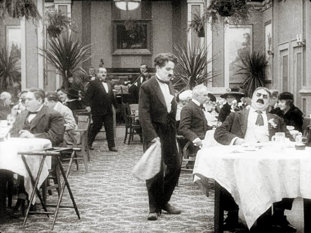 チャップリンのスケートの画像