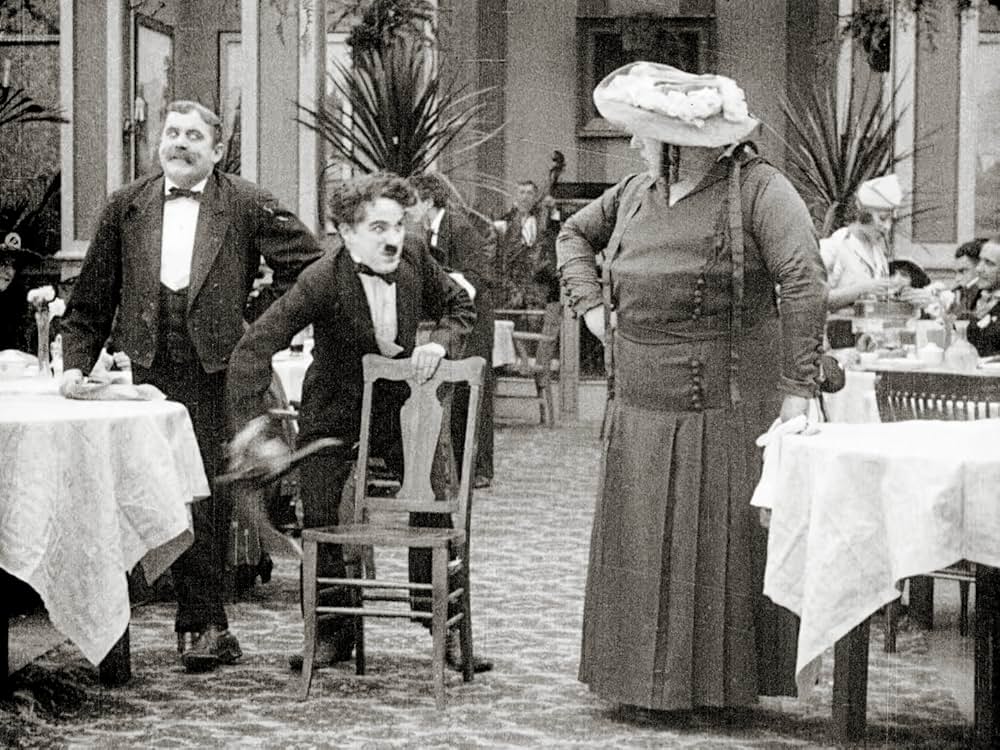 チャップリンのスケートの画像