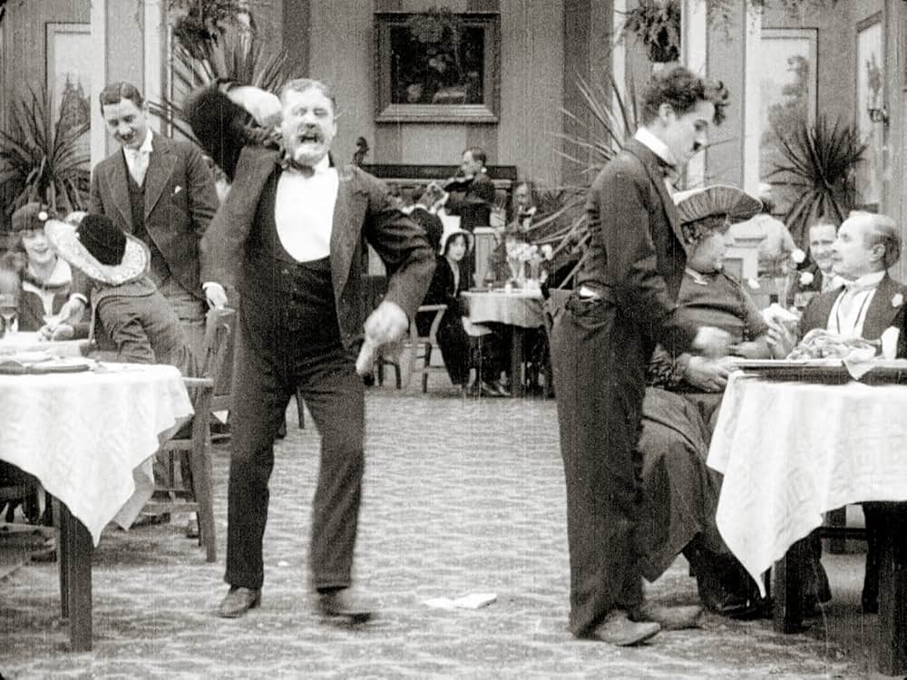 チャップリンのスケートの画像