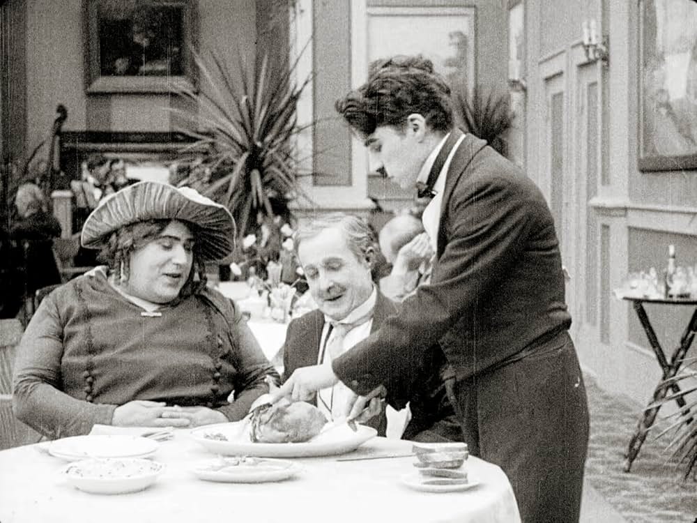 チャップリンのスケートの画像