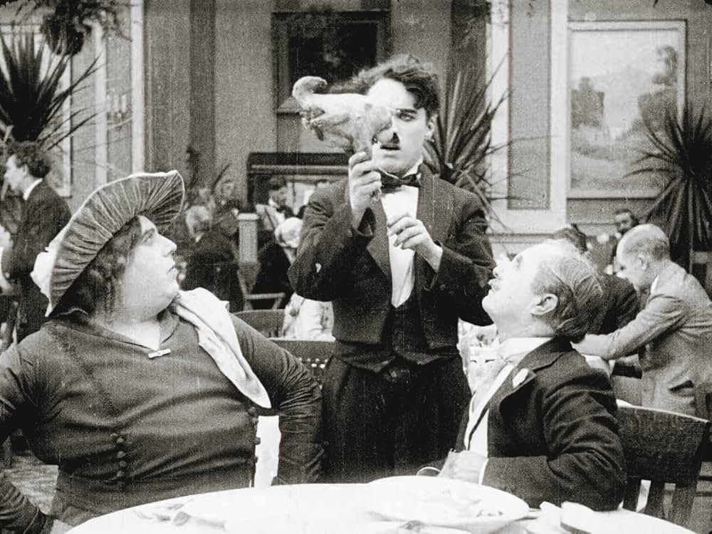 チャップリンのスケートの画像