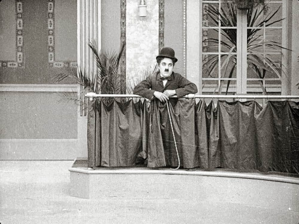 チャップリンのスケートの画像