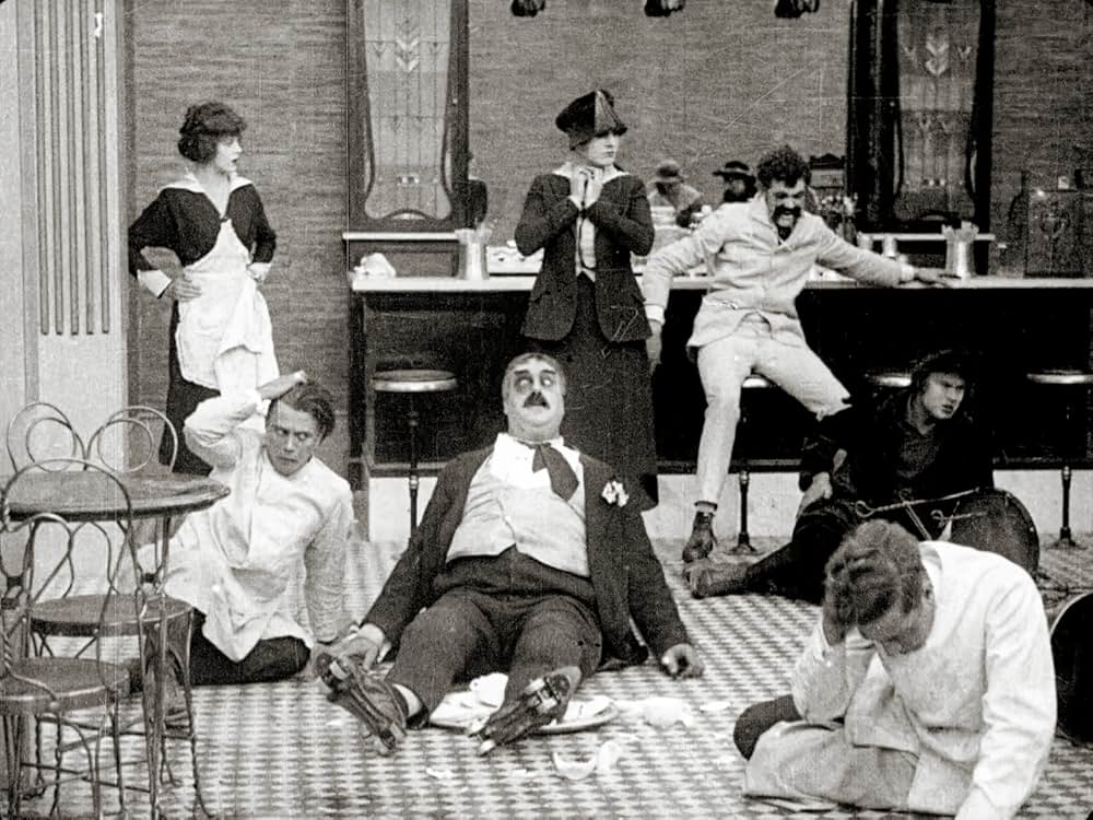 チャップリンのスケートの画像