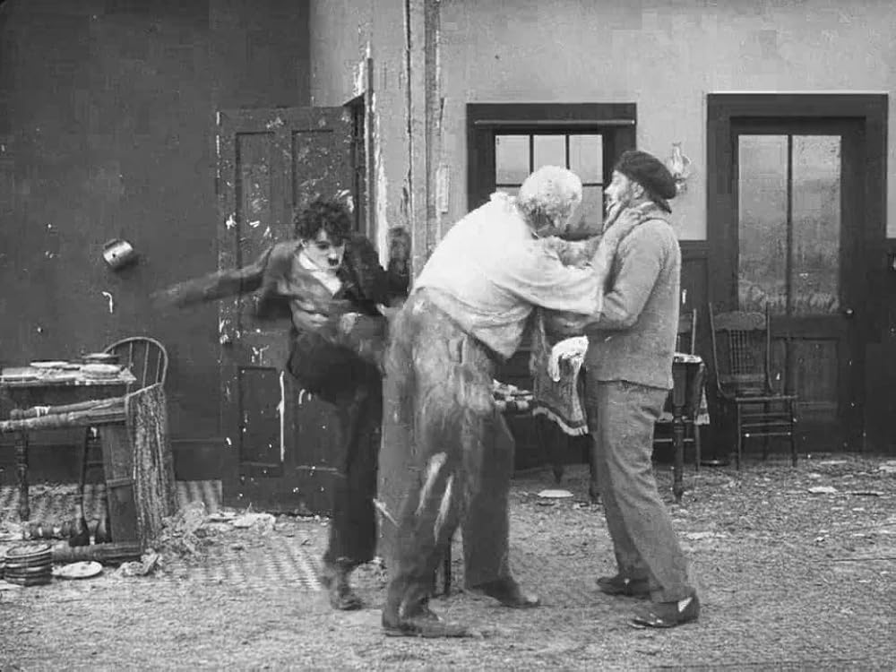 チャップリンの舞台裏の画像