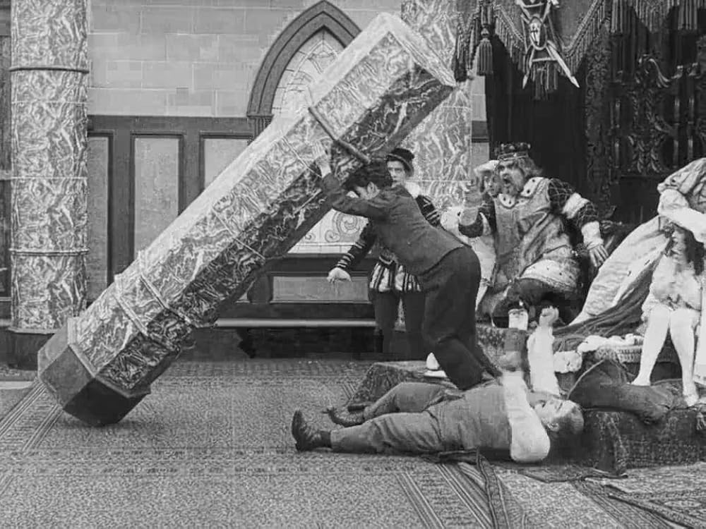 チャップリンの舞台裏の画像