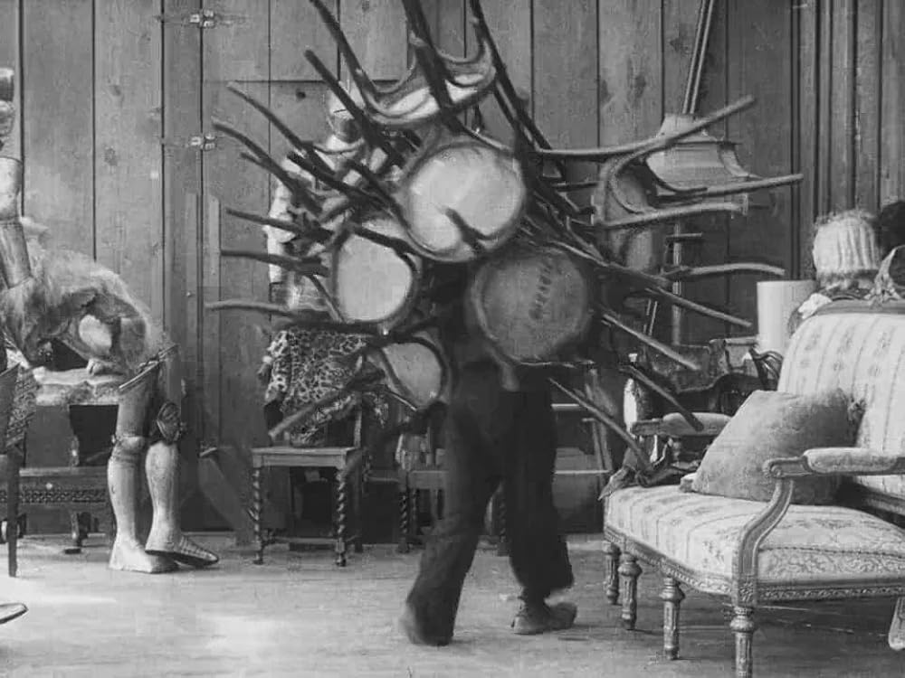 チャップリンの舞台裏の画像