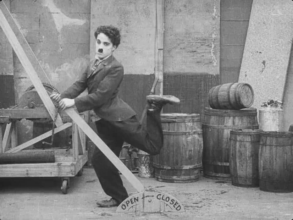 チャップリンの舞台裏の画像