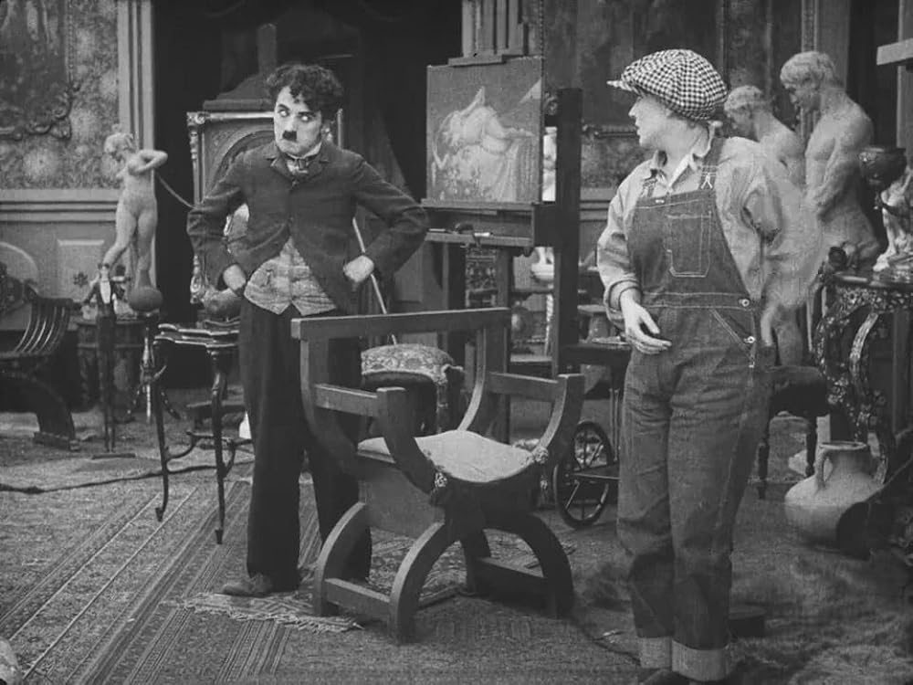 チャップリンの舞台裏の画像