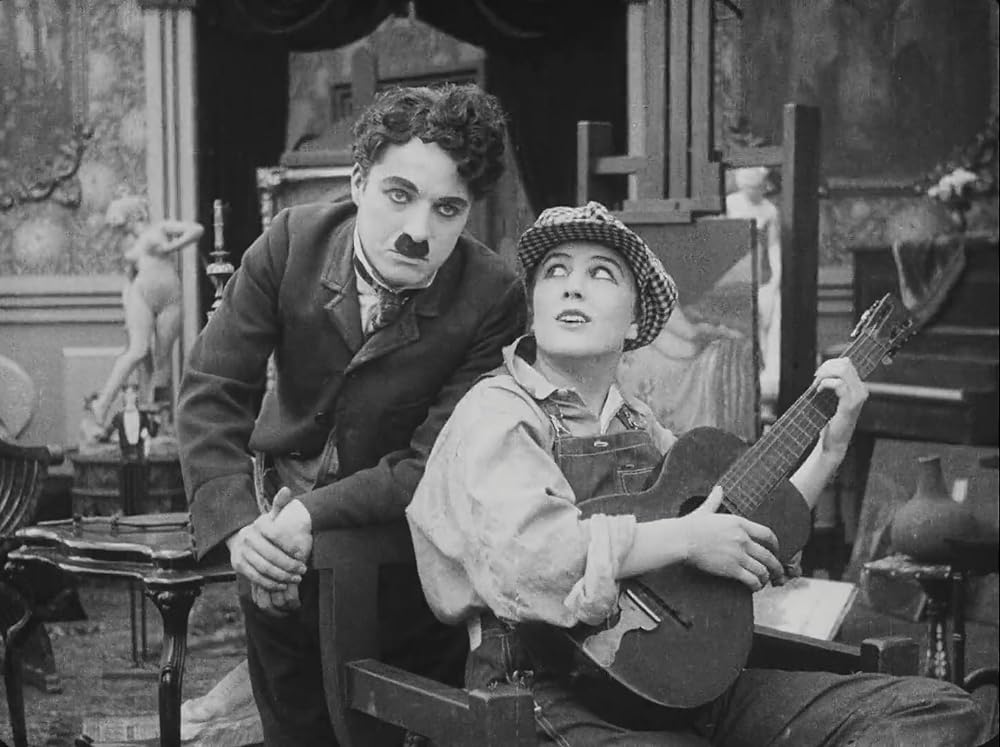 チャップリンの舞台裏の画像