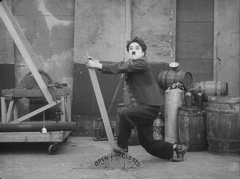 チャップリンの舞台裏の画像