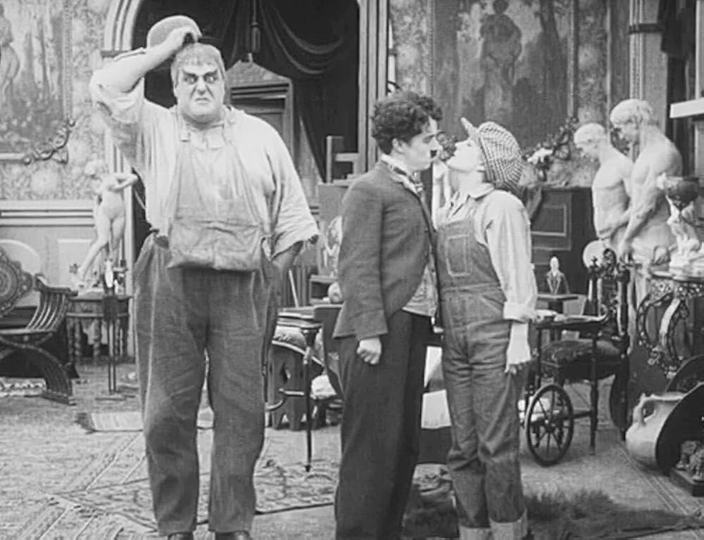 チャップリンの舞台裏の画像