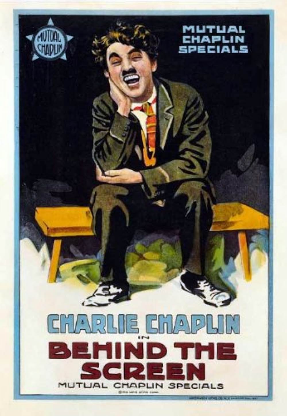 チャップリンの舞台裏の画像