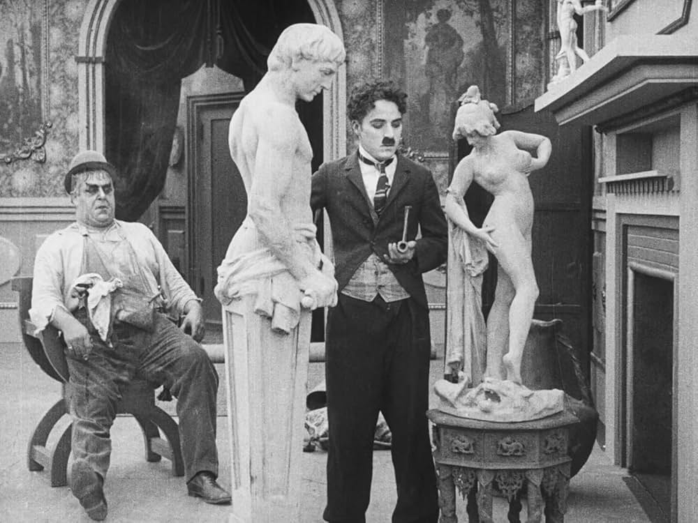 チャップリンの舞台裏の画像