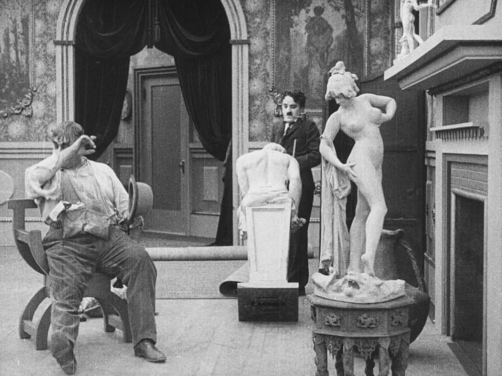 チャップリンの舞台裏の画像