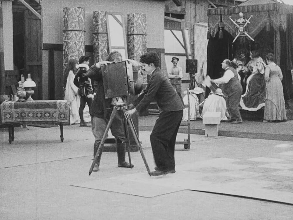 チャップリンの舞台裏の画像