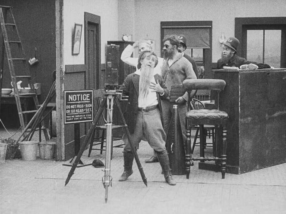 チャップリンの舞台裏の画像