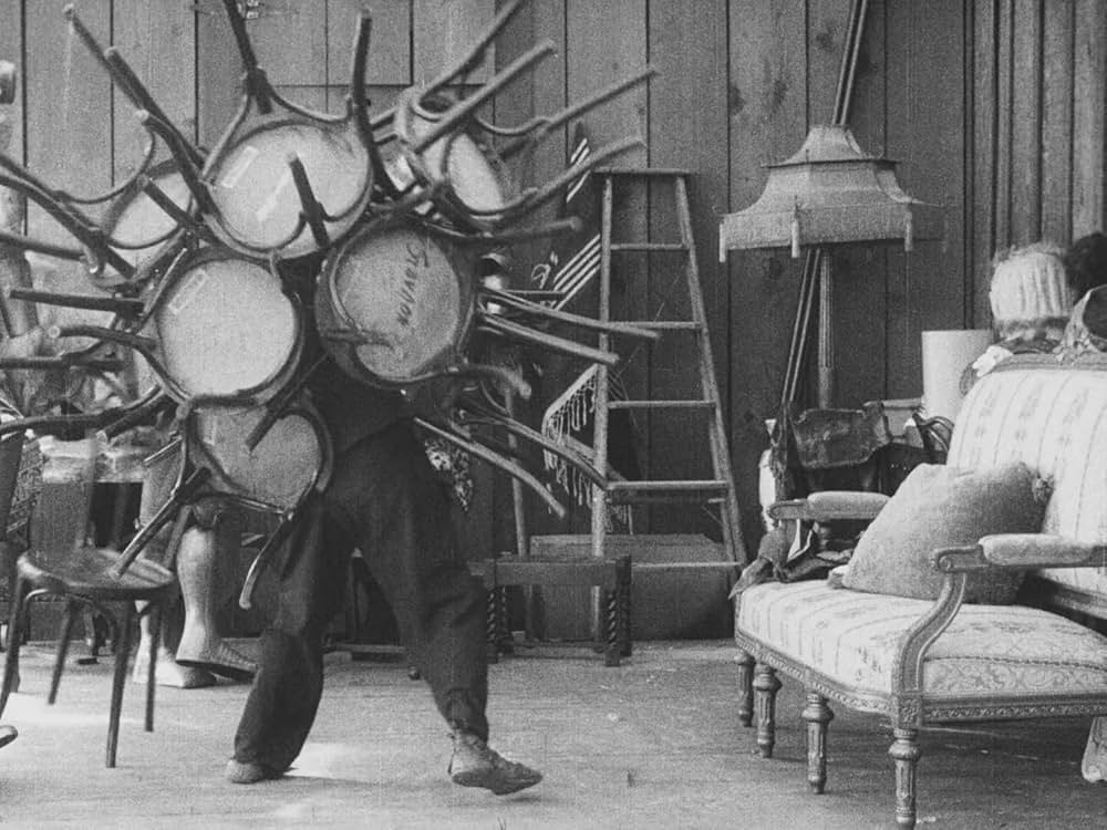 チャップリンの舞台裏の画像