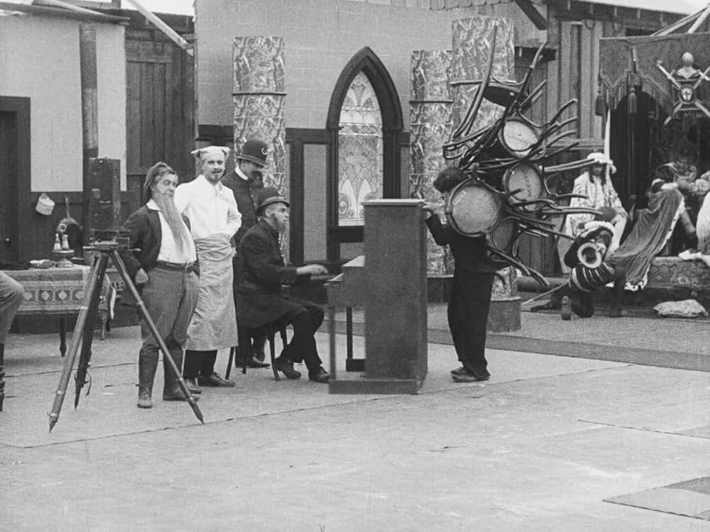 チャップリンの舞台裏の画像