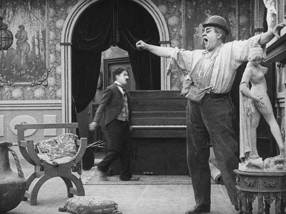 チャップリンの舞台裏の画像