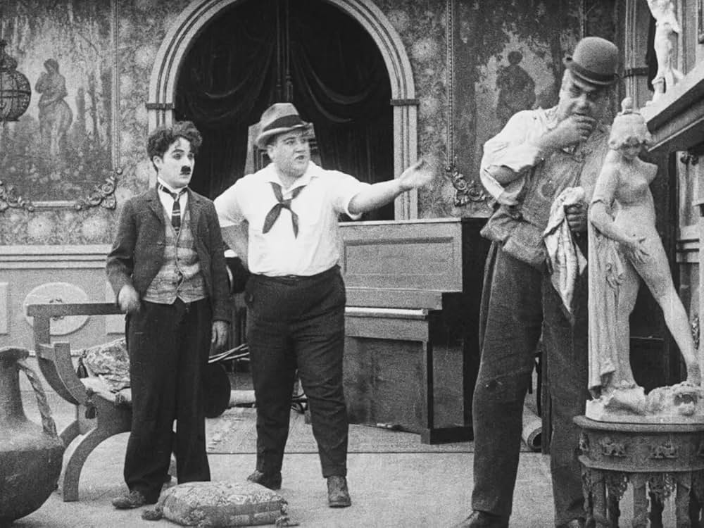 チャップリンの舞台裏の画像