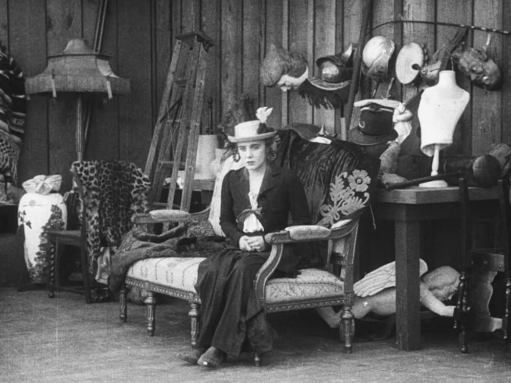 チャップリンの舞台裏の画像