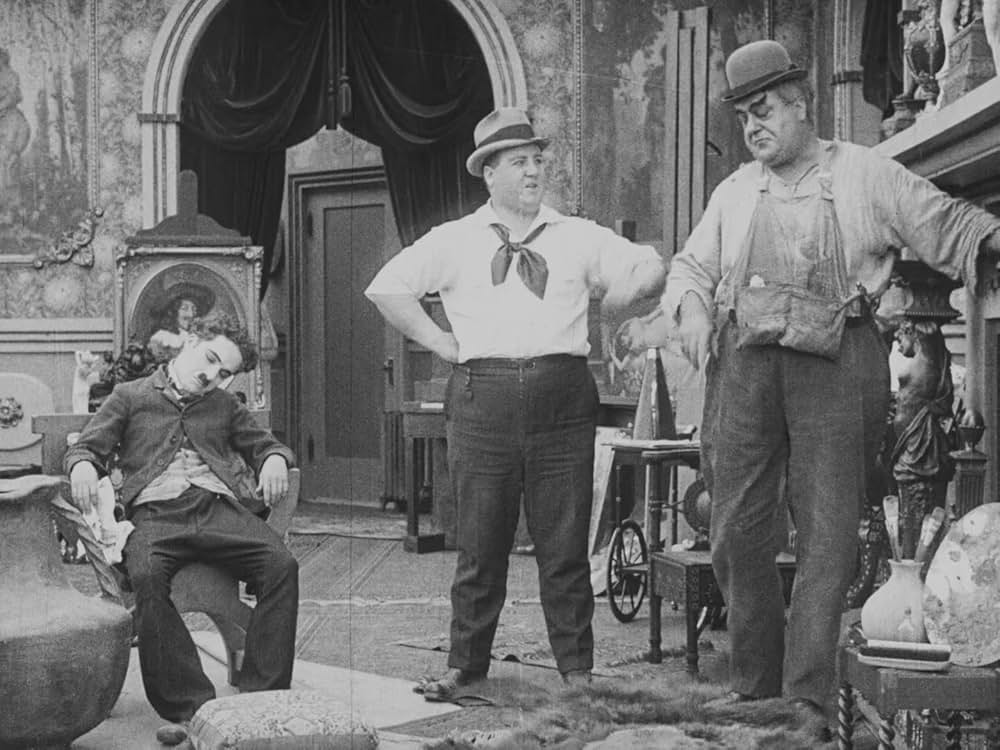 チャップリンの舞台裏の画像