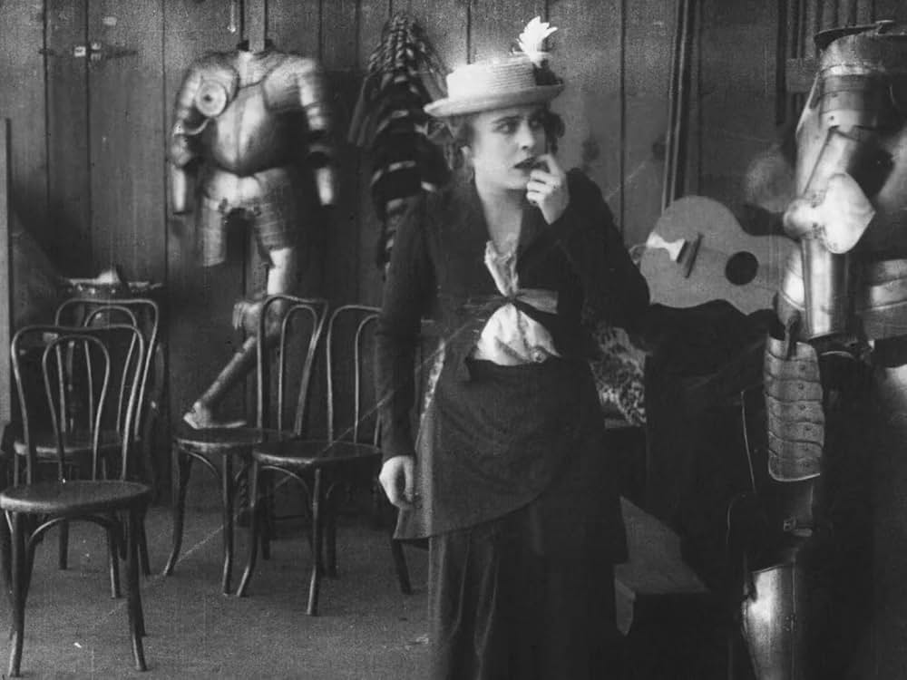 チャップリンの舞台裏の画像