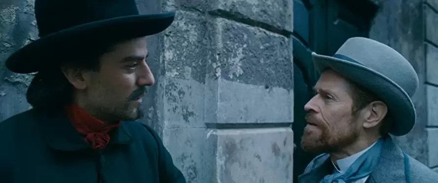 「永遠の門 ゴッホの見た未来」ウィレム・デフォー & オスカー・アイザックの画像