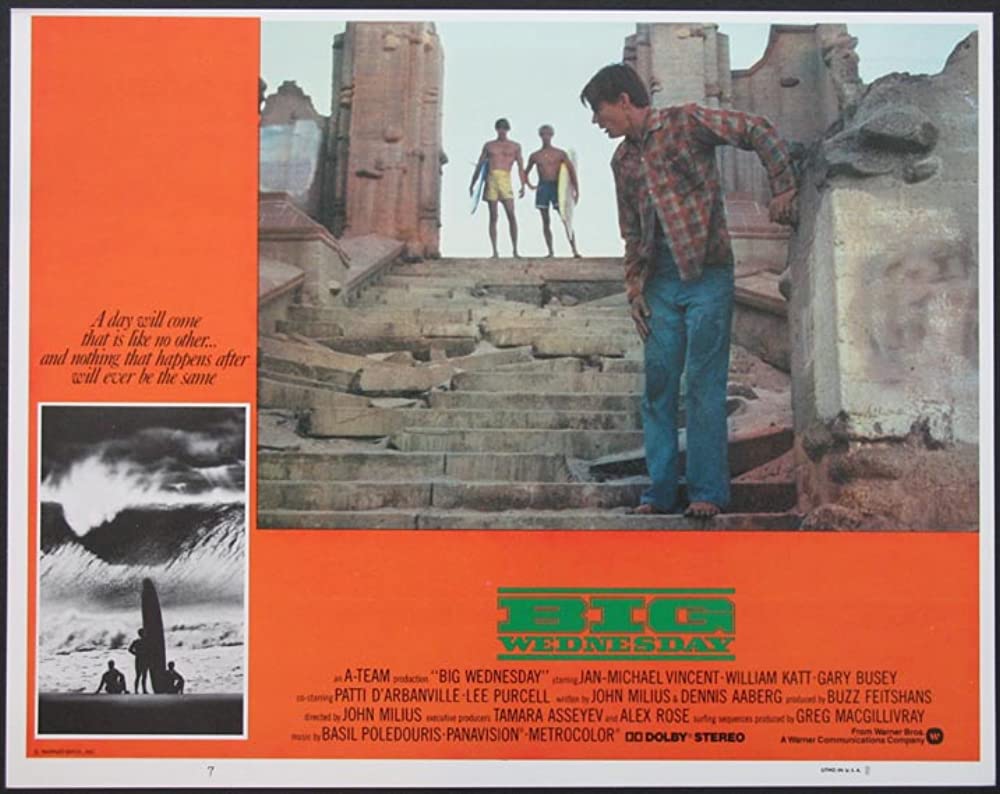 「ビッグ・ウェンズデー」ゲイリー・ビューシイ & ウィリアム・カット & ジャン＝マイケル・ビンセントの画像