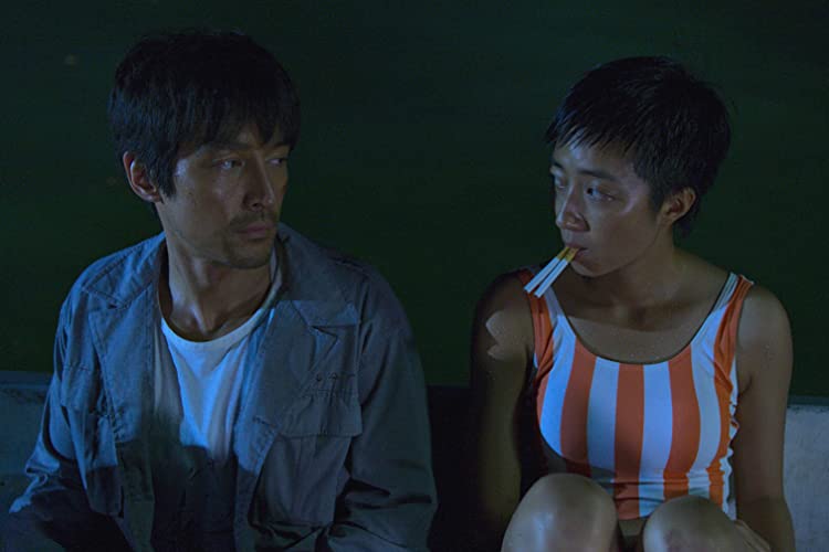 鵞鳥湖の夜の画像