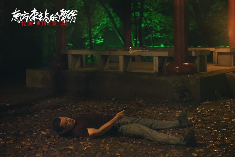 鵞鳥湖の夜の画像