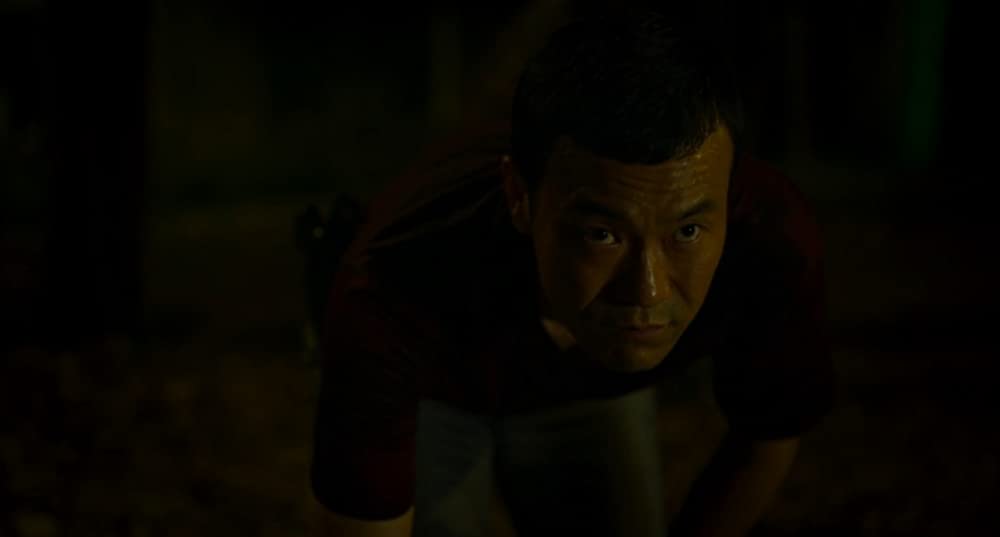 鵞鳥湖の夜の画像