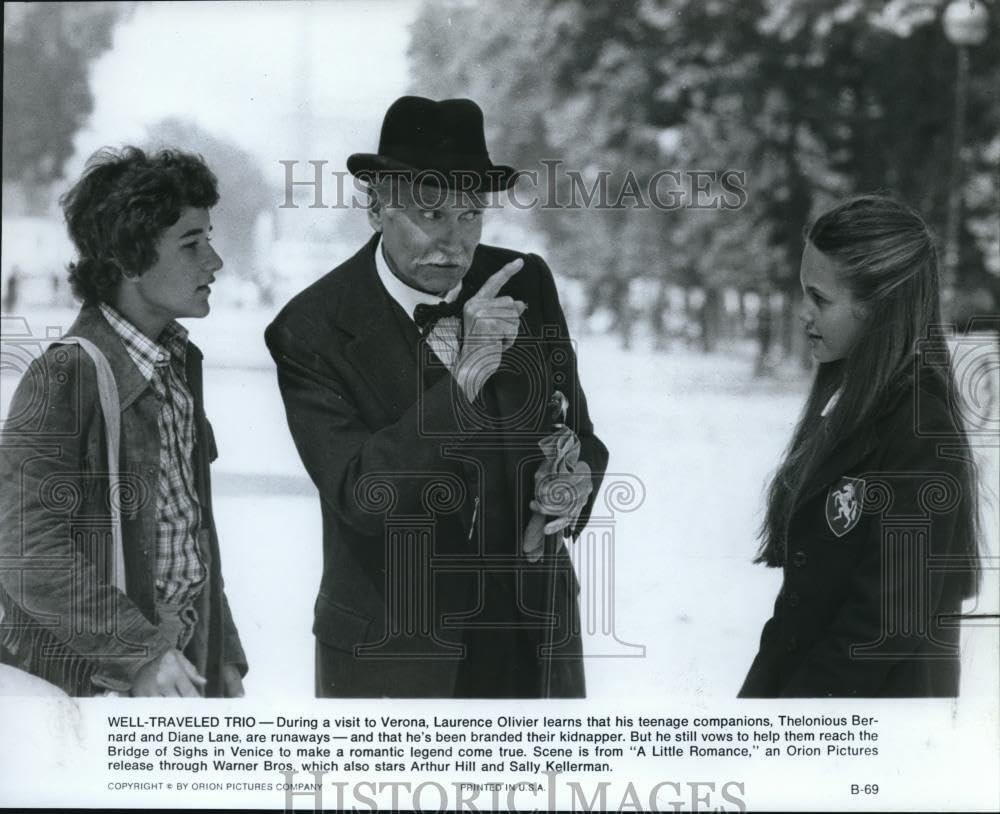 「リトル・ロマンス」ローレンス・オリビエ & ダイアン・レイン & Thelonious Bernardの画像