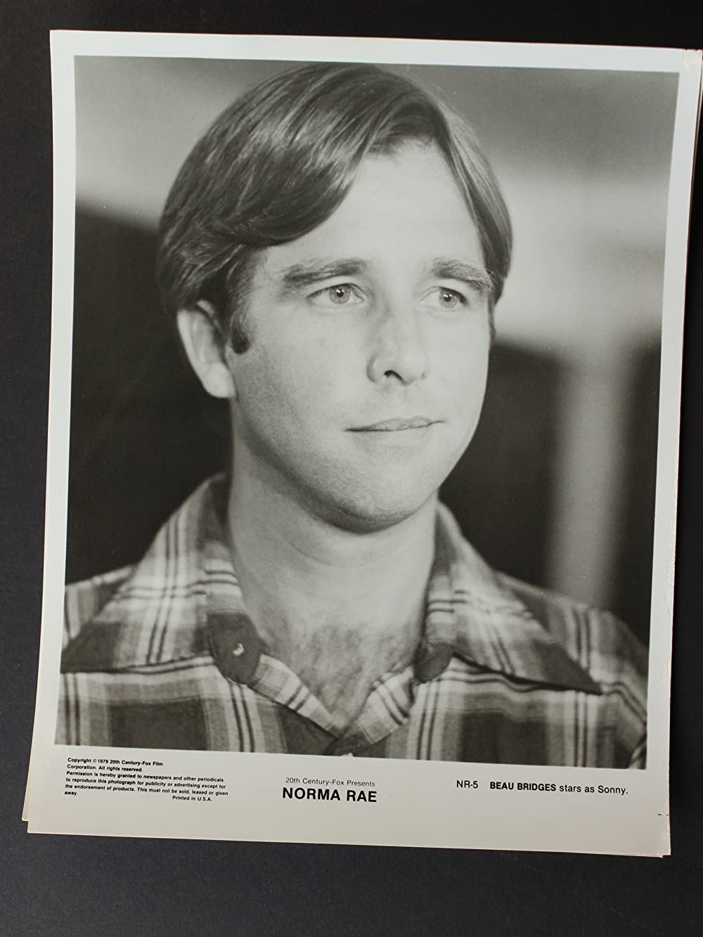 「ノーマ・レイ」ボー・ブリッジスの画像