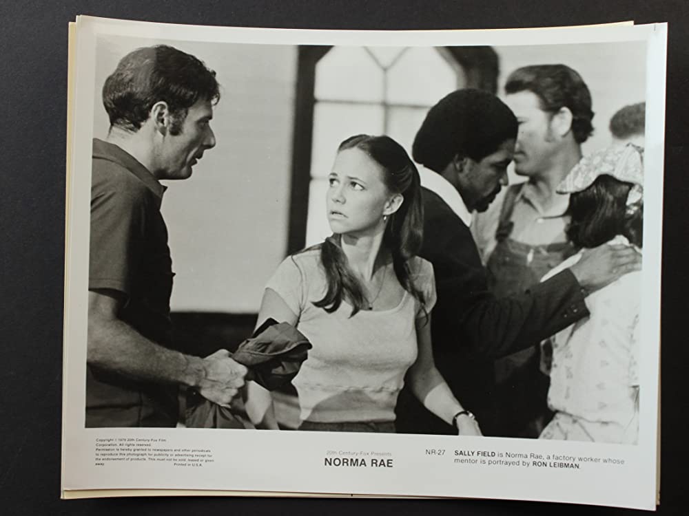 「ノーマ・レイ」サリー・フィールド & ロン・リーブマンの画像