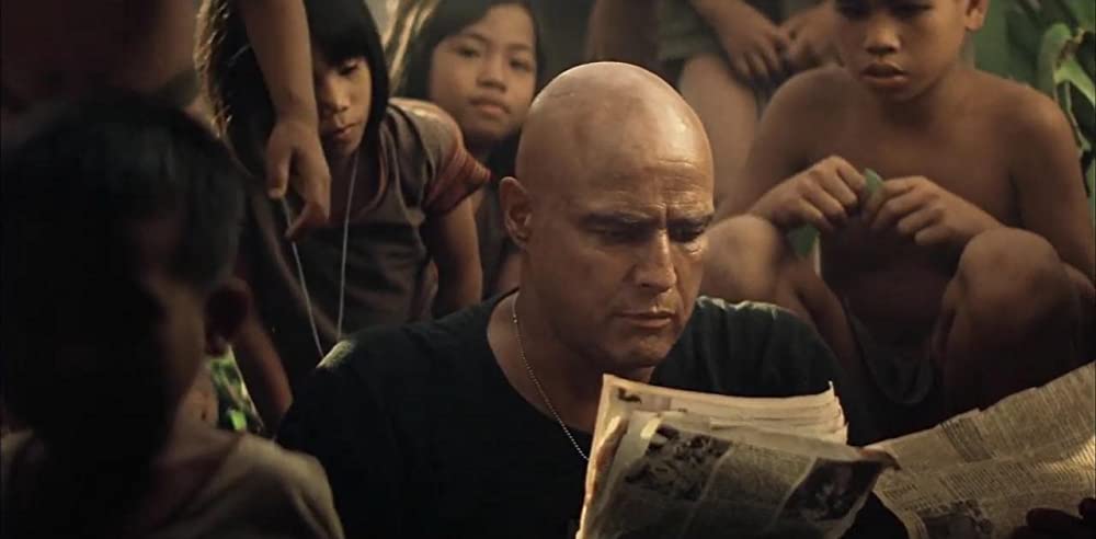 「地獄の黙示録」マーロン・ブランドの画像