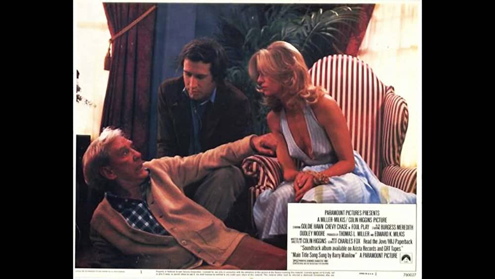 「ファール・プレイ」チェビー・チェイス & ゴールディ・ホーン & バージェス・メレディスの画像