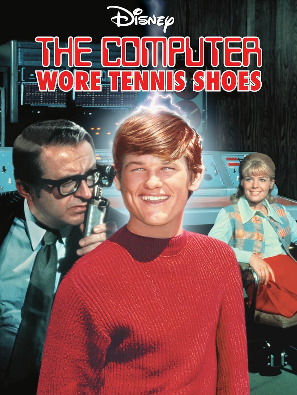 テニス靴をはいたコンピューターの画像