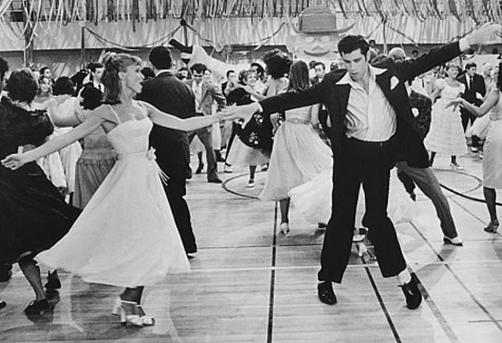 「グリース」ジョン・トラボルタ & オリビア・ニュートン＝ジョンの画像