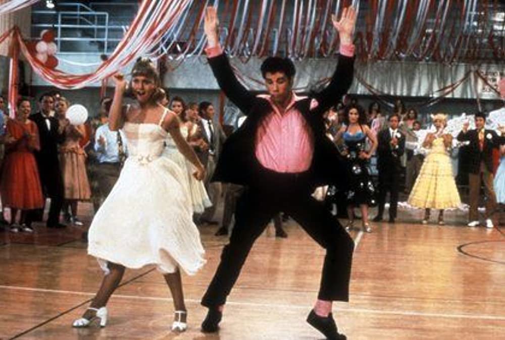 「グリース」ジョン・トラボルタ & オリビア・ニュートン＝ジョンの画像