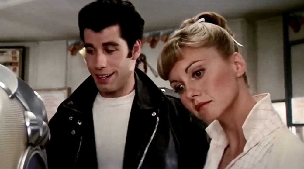 「グリース」ジョン・トラボルタ & オリビア・ニュートン＝ジョンの画像